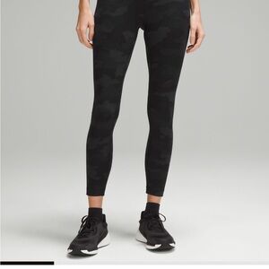 lululemon athletica 21” Black Camouflage Leggings